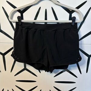 Craft Women's Black 2 in 1 Training Shorts - Sz- M